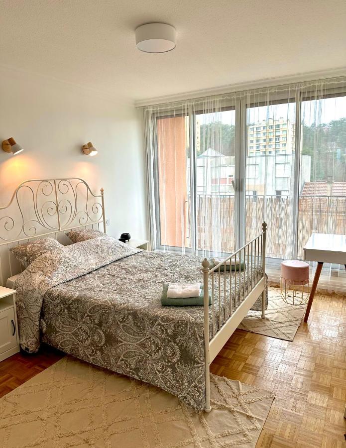 Bergson Top: Spacious Renovated Apartment with Balcony and Panoramic Views Saint-Etienne  Exterior photo