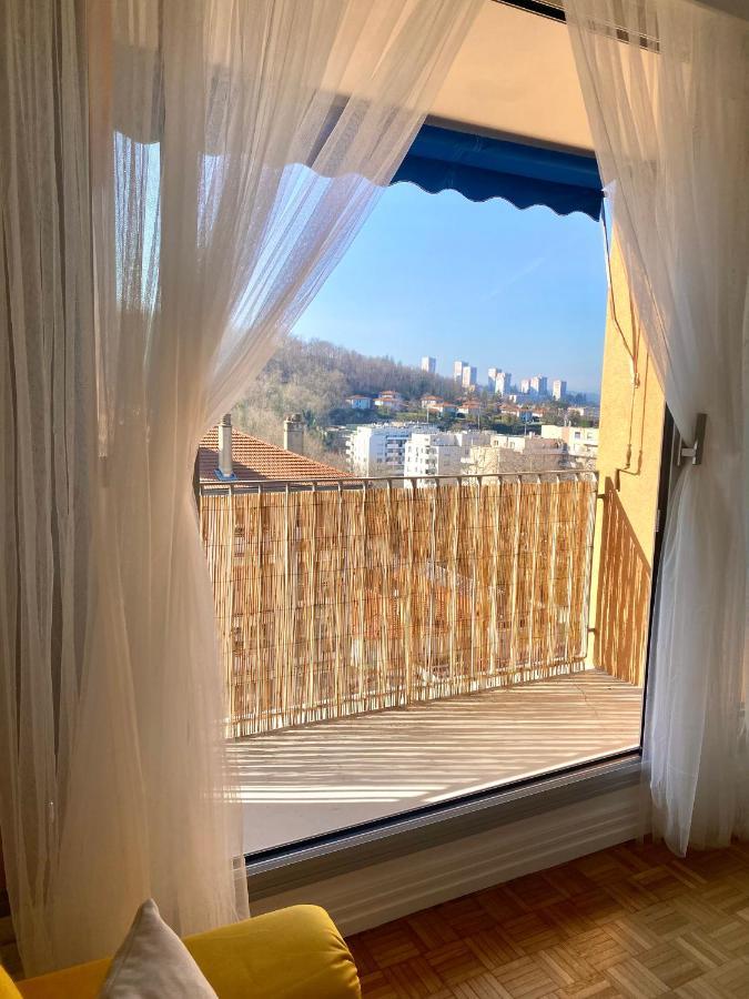 Bergson Top: Spacious Renovated Apartment with Balcony and Panoramic Views Saint-Etienne  Exterior photo